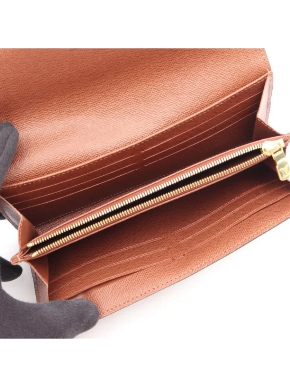 Louis Vuitton Bifold Wallet Portefeuille Sarah Monogram Canvas